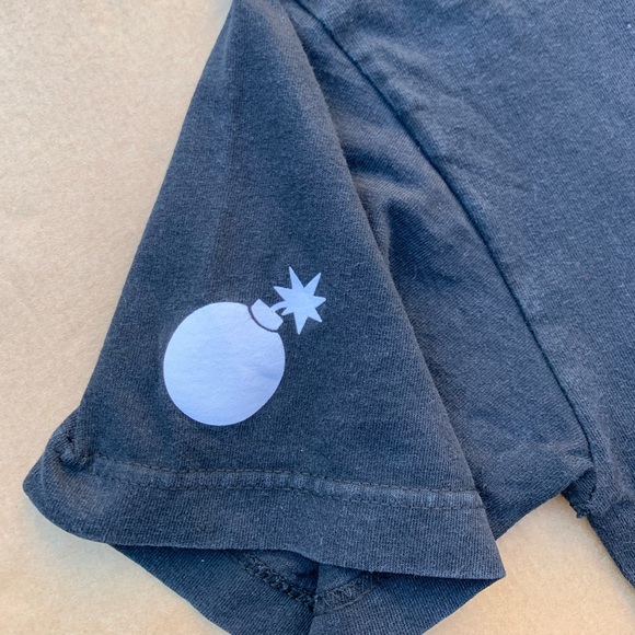 The Hundreds X In4mation metal inspired screenprinted tshirt - Picture 5 of 12